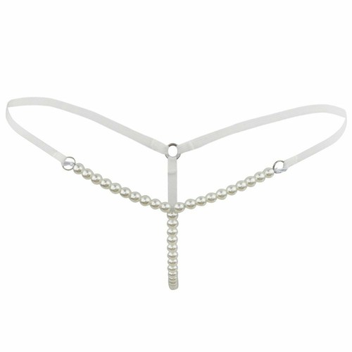 Pearl sexy Damen-Dessous Spitze offene Tangas Höschen G-String Unterwäsche Nachtwäsche - Bild 19 von 19