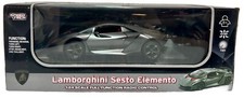 Lamborghini Sesto Elemento 1:24 Scale Full Function RC Car  Scale Black