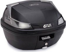GIVI 2005-2008 K1200S BMW BLADE TOP CASE 37L W/SMOKE LENS 19.5X16.9X12.5" B37NTA