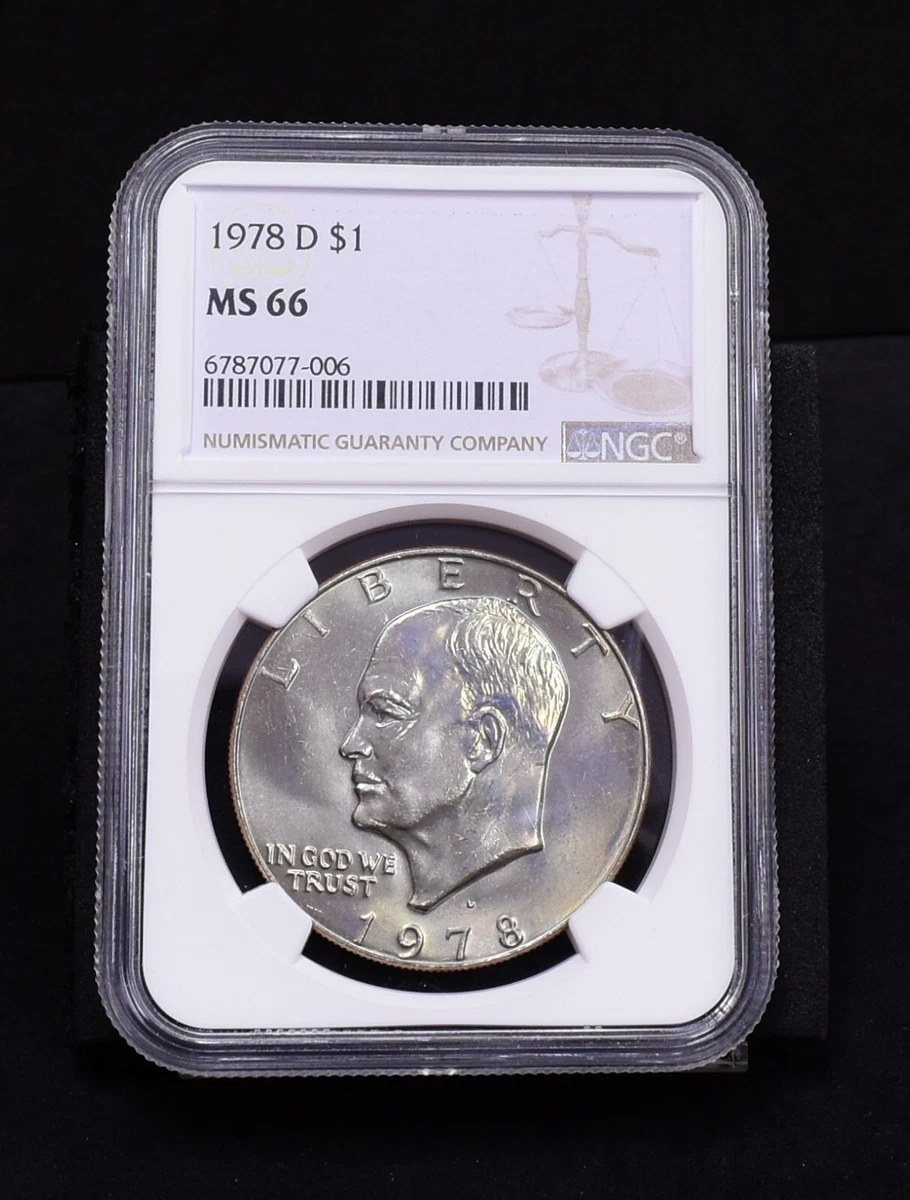 MS 66 Graded 1978 Eisenhower Dollars (1971-1978) for sale | eBay