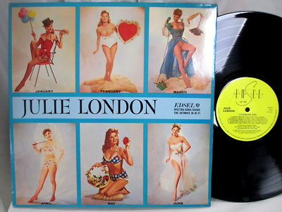 JULIE LONDON Calendar Girl 1982 Edsel UK reissue Ex