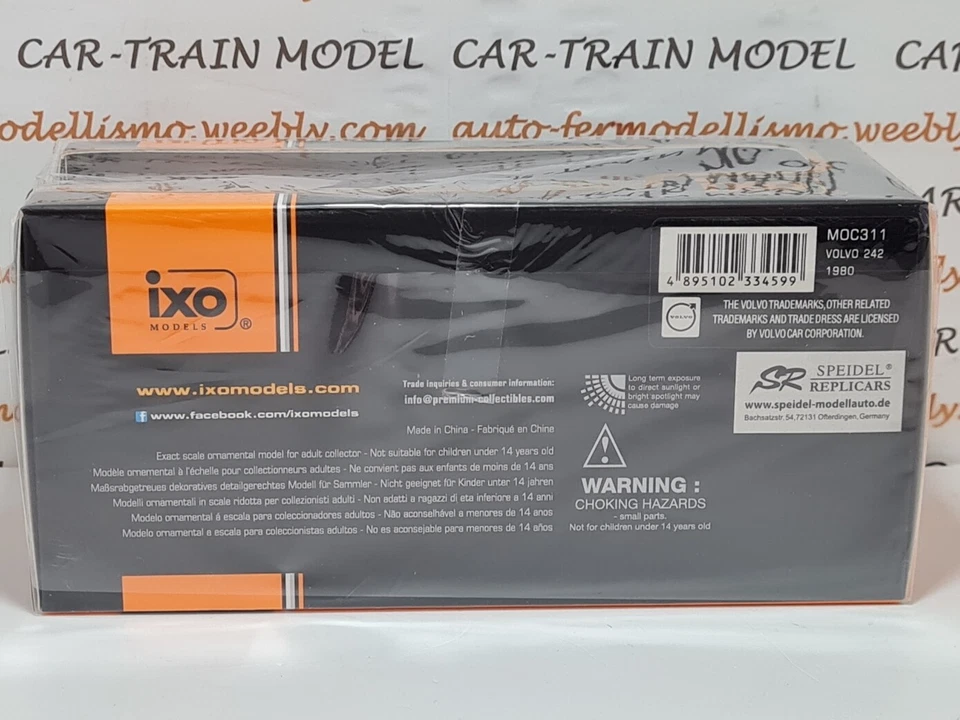 Volvo 242 1980 - IXO 1:43 1/43 - Immagine 3 di 3