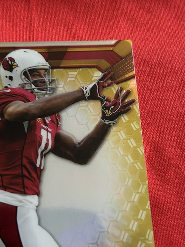 2013 Topps Finest Gold Refractor #5 Larry Fitzgerald 20/75 Arizona Cardinals - Bild 5 von 11