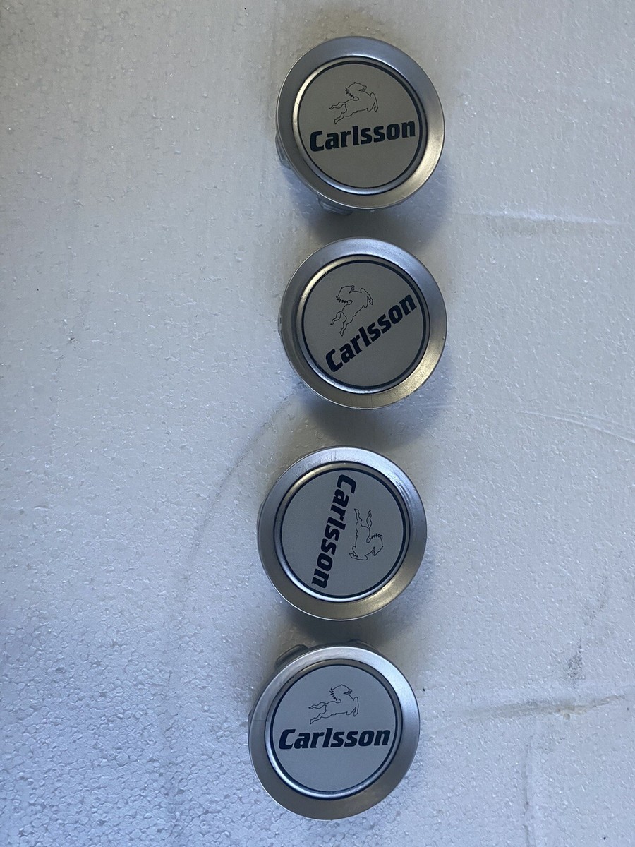 Org. Oz Carlsson M277 Wheel Center Caps. removed From Oz