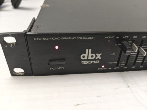 dbx 1531p Stereo/Mono Switchable Graphic Equalizer - Picture 3 of 8