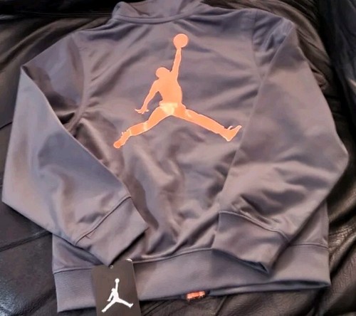 NWT AIR JORDAN JUMPMAN FULL ZIP Track Jacket Boys*** SIZE 6 * - Picture 7 of 8