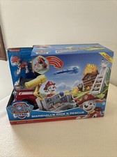Paw Patrol, Marshall  s Ride  N  Rescue, Transforming 2-in-1 Playset  Fire
