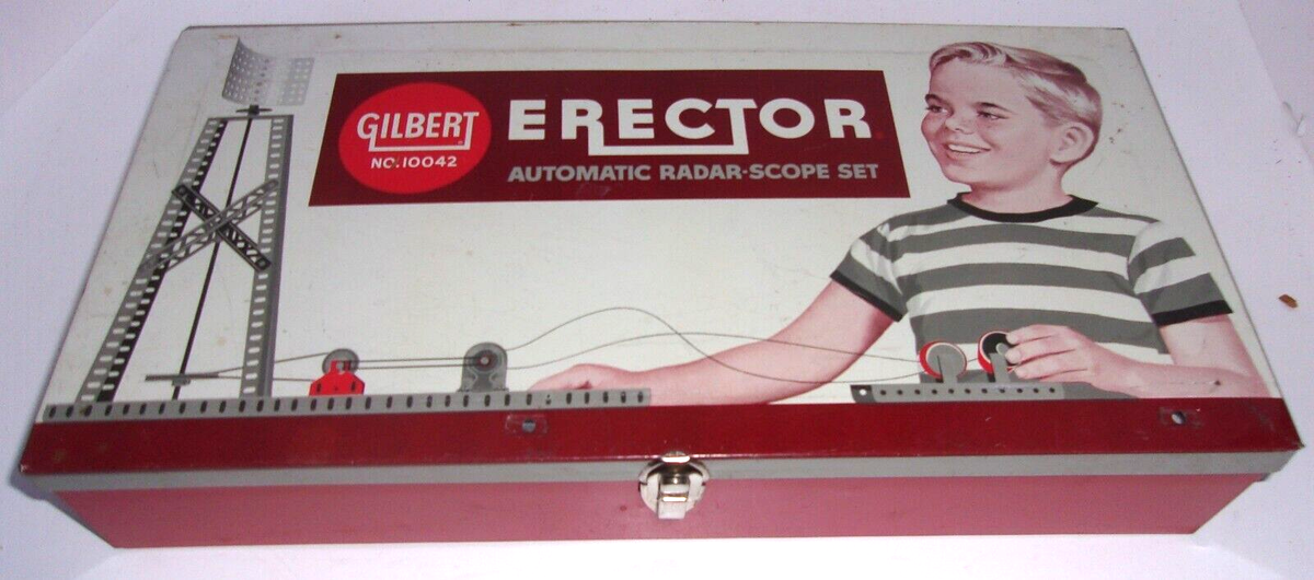 Vintage 1959 Gilbert Erector 10042 RADAR SCOPE Set