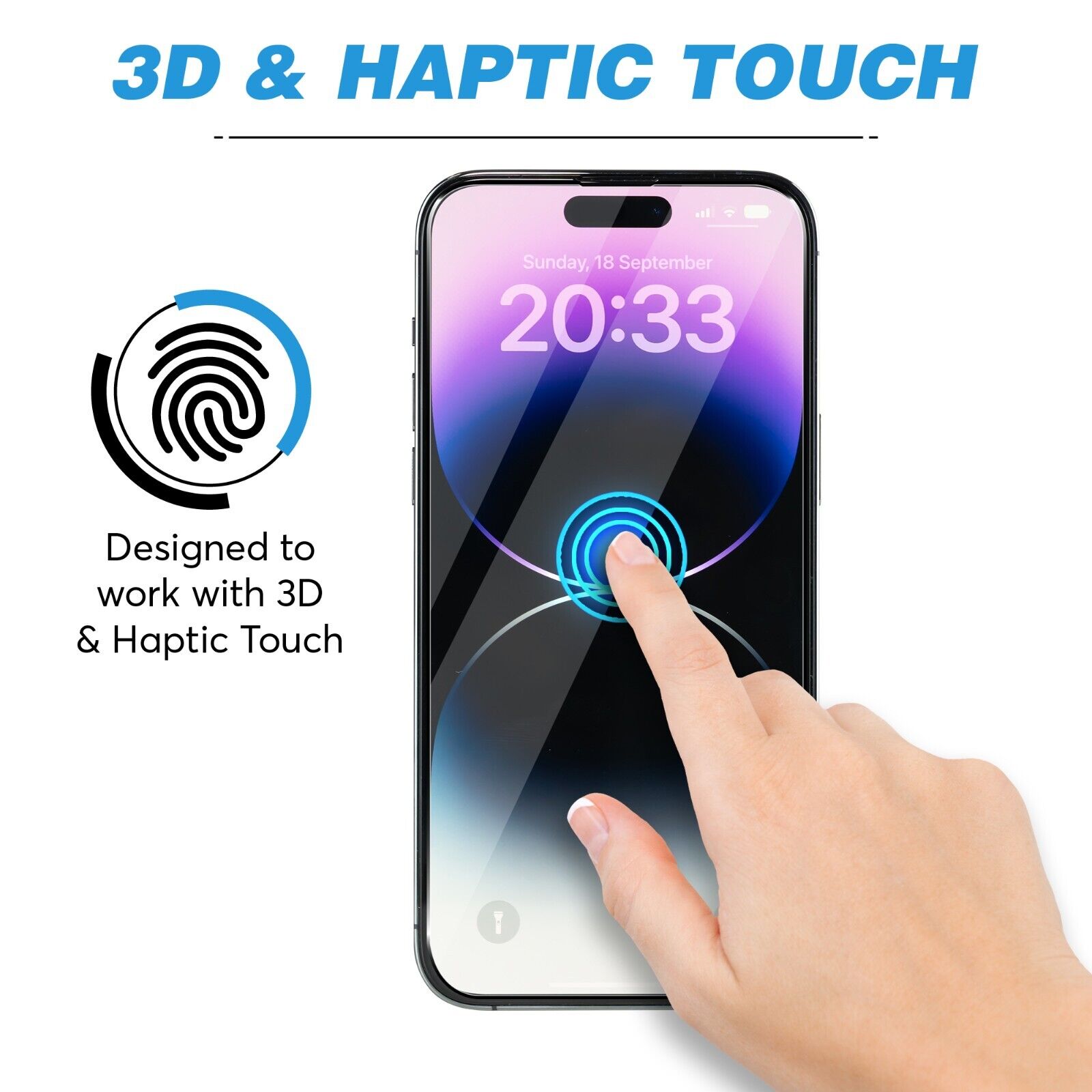 Tempered Glass Screen Protector for iPhone 15 14 13 12 11 XR X XS Pro Max Mini - Picture 9 of 10