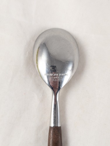 YOU PICK: Vintage MCM American Tempo Flatware Japan Stainless w/Faux Wood - Picture 87 of 90