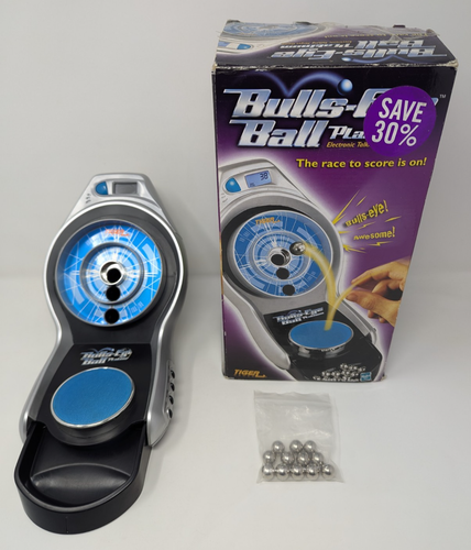 Hasbro Bulls-Eye Ball Platinum Electronic Target Game 12 Balls Works 2003 Tiger