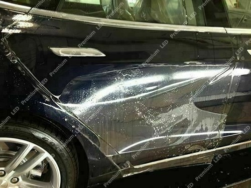 12" x 49" Clear Car Bumper Hood Paint Protection Film Vinyl Decal Universal Fit - Picture 11 of 12