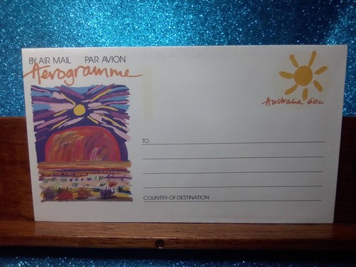 Aerogramme 📮(PSE) Ayers Rock 1989📮Australia - Picture 1 of 2