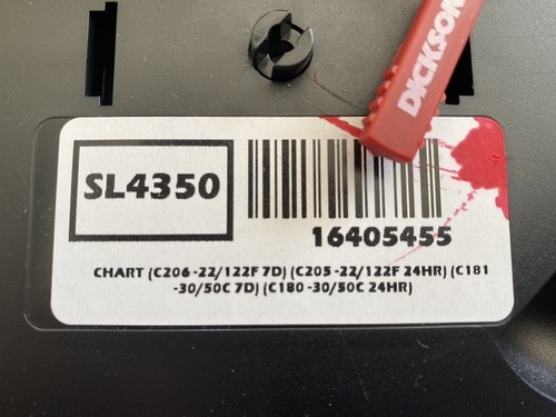 Dickson SL4350 Temp Recorder Made And Certified 2020) -22 to 122F Untes - Picture 6 of 7