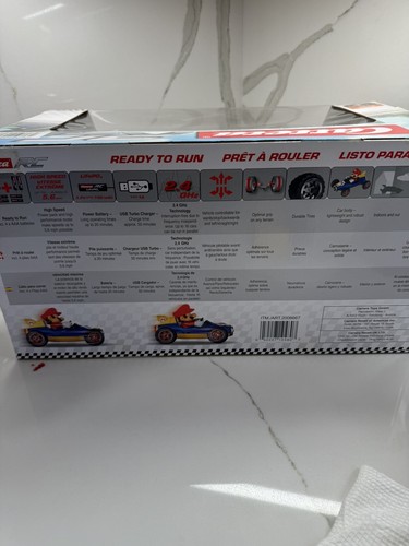Coches Carrera RC Mario Kart Mach 8 Mario y Luigi RC escala 1:18, paquete de 2 - Imagen 7 de 10