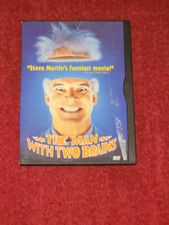 The Man With Two Brains (DVD, 1999) Steve Martin FS USED