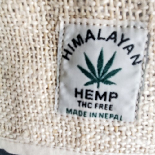 Brand new handmade bohemian hemp backpack - Picture 6 of 6
