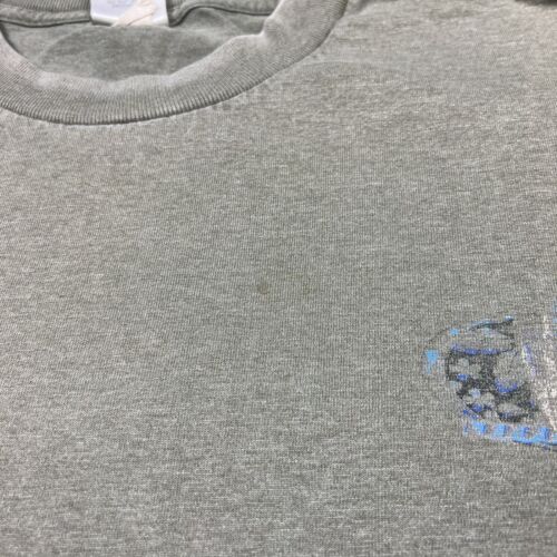 Vintage 90's Hawaii Surfing T-Shirt Dark Green Size XXL Distressed Faded USA - Picture 4 of 18
