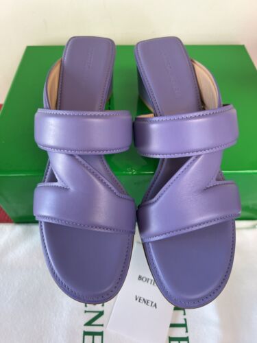BOTTEGA VENETA Vienna Sandalo Mule con Cinturino in Vitello "The Band", Comodo, Imbottito, 37EU - Foto 8 di 14