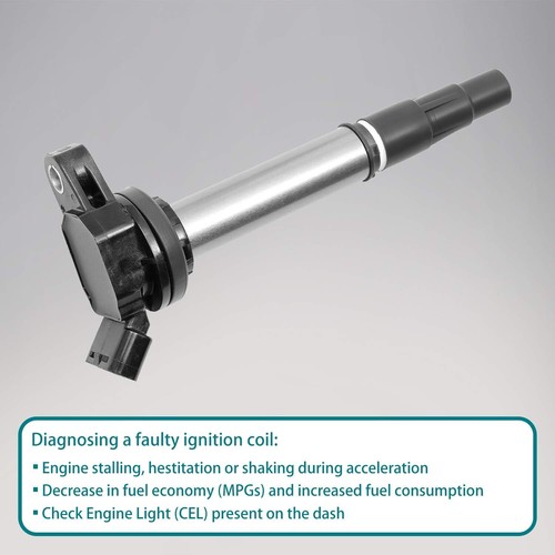 4 Ignition Coils Fit for Toyota Lexus Scion 1.8L L4 Matrix Prius Plug-In CT200h - Picture 6 of 10