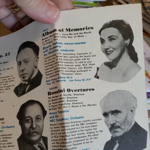 1946 März RCA Victor Red Seal Records Index Liste Broschüre "Buy Victory Bonds" - Bild 8 von 12