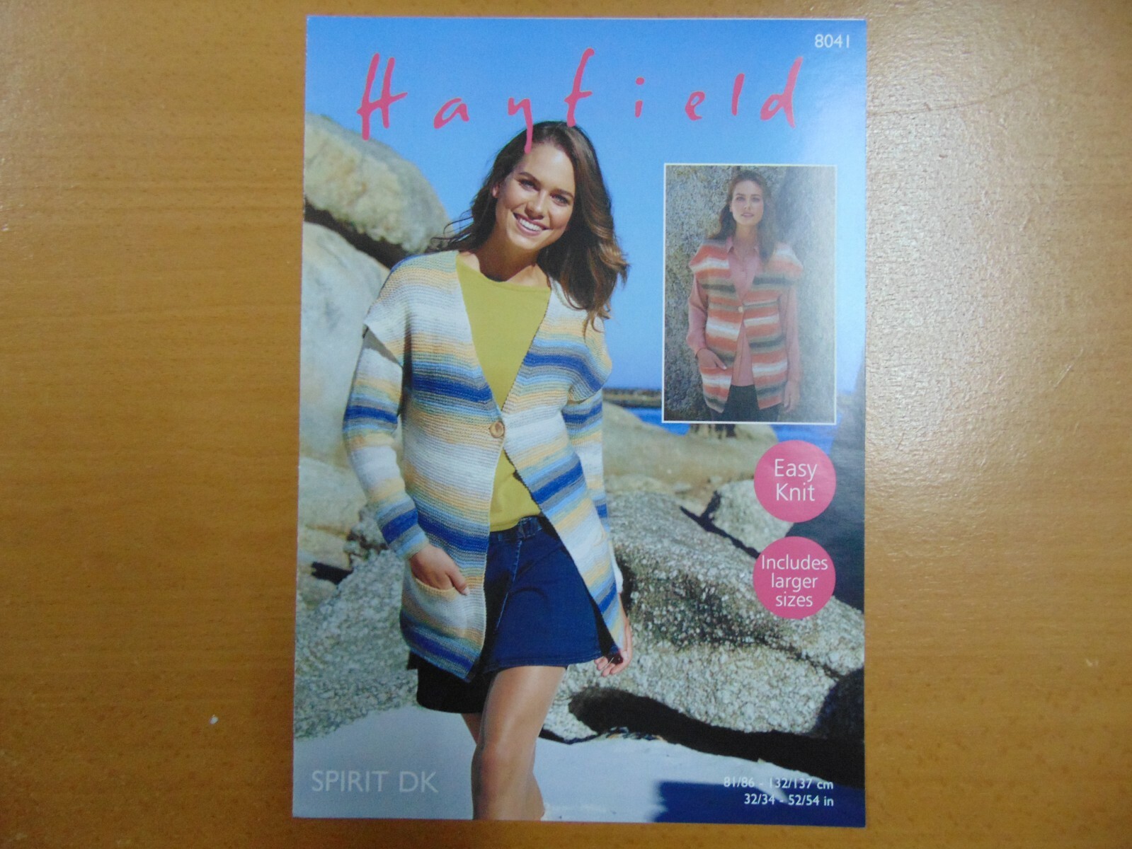 Hayfield Double Knitting Pattern 8041 Jacket & Waistcoat (81/86 -  132/137 cm)