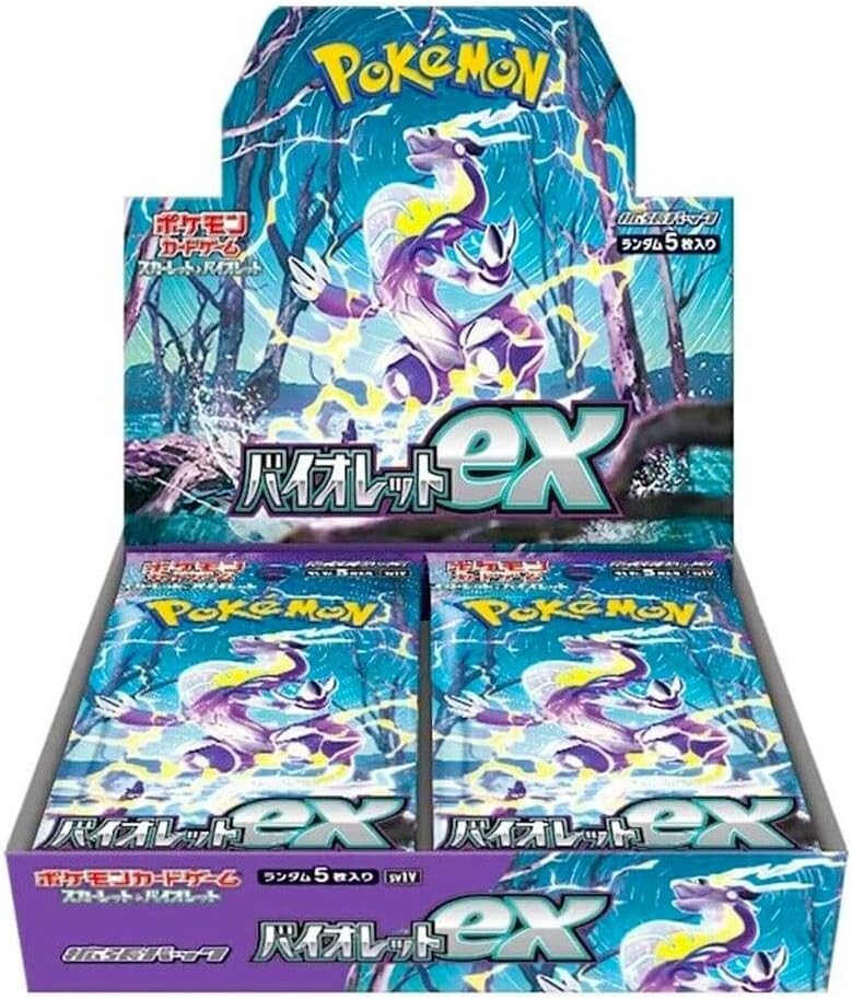 Pokemon Card Scarlet & Violet Violet ex Sealed Box in