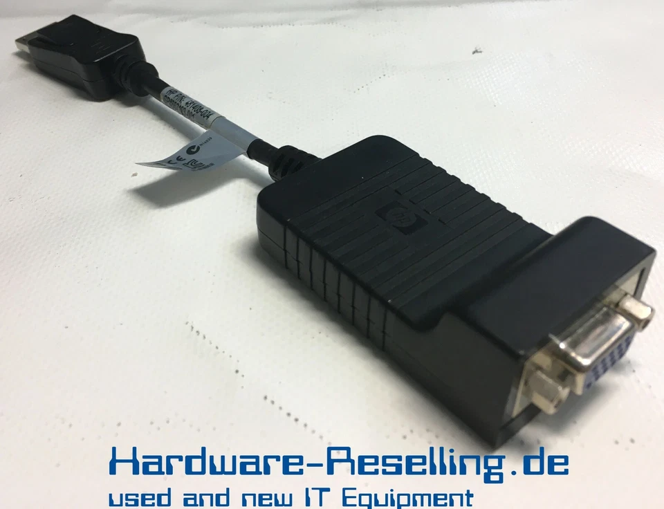 HP Adaptateur DisplayPort Vers VGA 481408-002 484155-001 - Photo 1/1