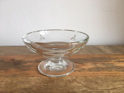 La Rochere Bee glass Sundae/ Ice Cream Dishes France Napolean stylish VGC - Picture 22 of 24