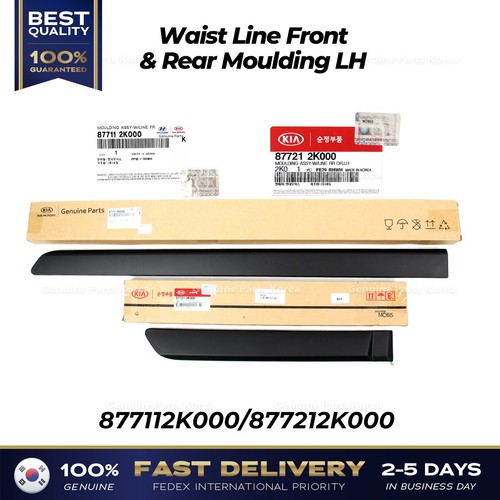 ⭐Genuine⭐ Waist Line Front & Rear Moulding LH for Kia Soul - Picture 1 of 4