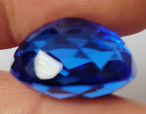 AAA+ Blue Tanzanite Oval Cut 22.1 Ct. Flawless Loose Gemstone Gift for Women/Her - Picture 2 of 6