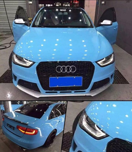 Auto Bright Gloss Vinyl Whole Car Wrapping Glossy Film Sticker Decal Bubble Free - Picture 26 of 26