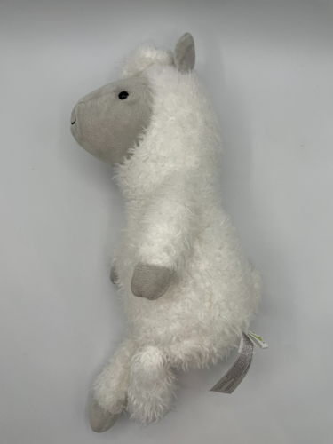 Animal Adventure Blanco Llama Oveja Alpaca Peluche Cordero 15" Cara Gris 2021 - Imagen 6 de 11