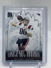 2021 Donruss Mac Jones White Hot Rookies New England Patriots #WHR-MJO 🔥🔥