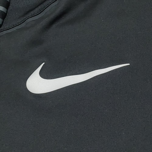 Portland Pilots Hoodie Men XXL 2XL Black 3/4 Sleeve Nike Soccer Shooter Training - Picture 3 of 16