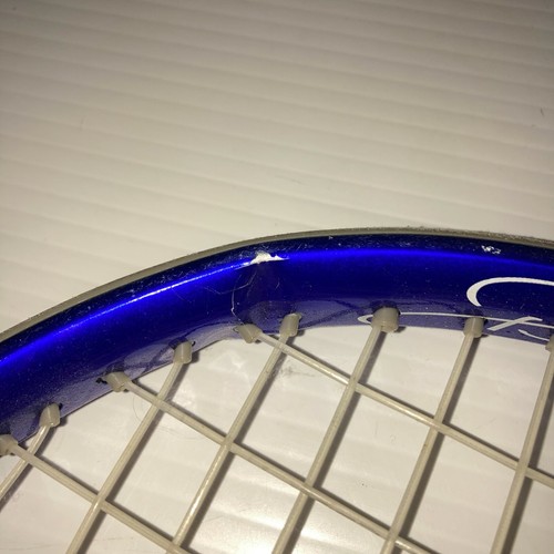 WILSON Roger FEDERER VOLCANIC Blue White Tennis Racket Grip Size: 4 3/8 - Picture 7 of 7