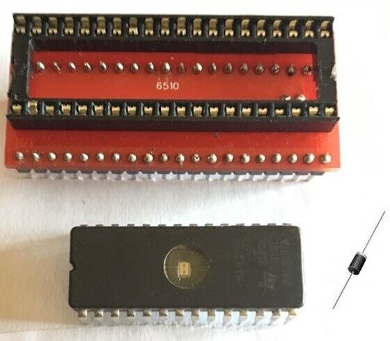 COMMODORE 16 - ADATTATORE PROCESSORE CPU 6510 + KERNAL - NUOVA VITA AL C16!! COMMODORE 16 - ADATTATORE PROCESSORE CPU 6510 + KERNAL - NUOVA VITA AL C16!!