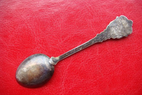 Alt Germany Antik Amberg Silber 800 Souvenir Sammlerstücke Löffel - Bild 4 von 12