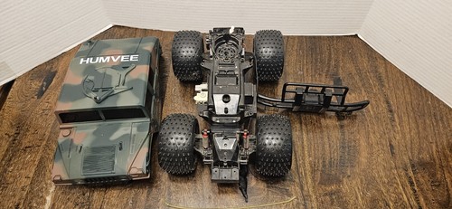 NIKKO 1:10 Scale Military Camo Hummer Slant Back HUMVEE RC Truck Car - Picture 8 of 16
