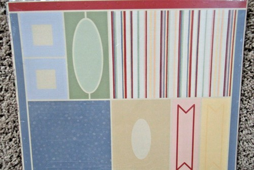 Creative Memories Stick With One Contempo 1-Die Cuts & 4-Photo Paper NEW*Sealed - Picture 1 of 3