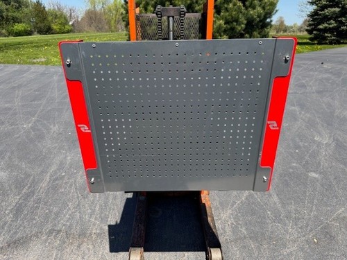 Snap On Tools Ex Dealer Van Truck Metal 2 Shelf Display Wall Mount Parts Cabinet - Picture 3 of 3