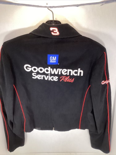 Vintage NASCAR Jacket Ladies (L) Dale Earnhardt Sr 3 Goodwrench Chase Authentics - Picture 6 of 7
