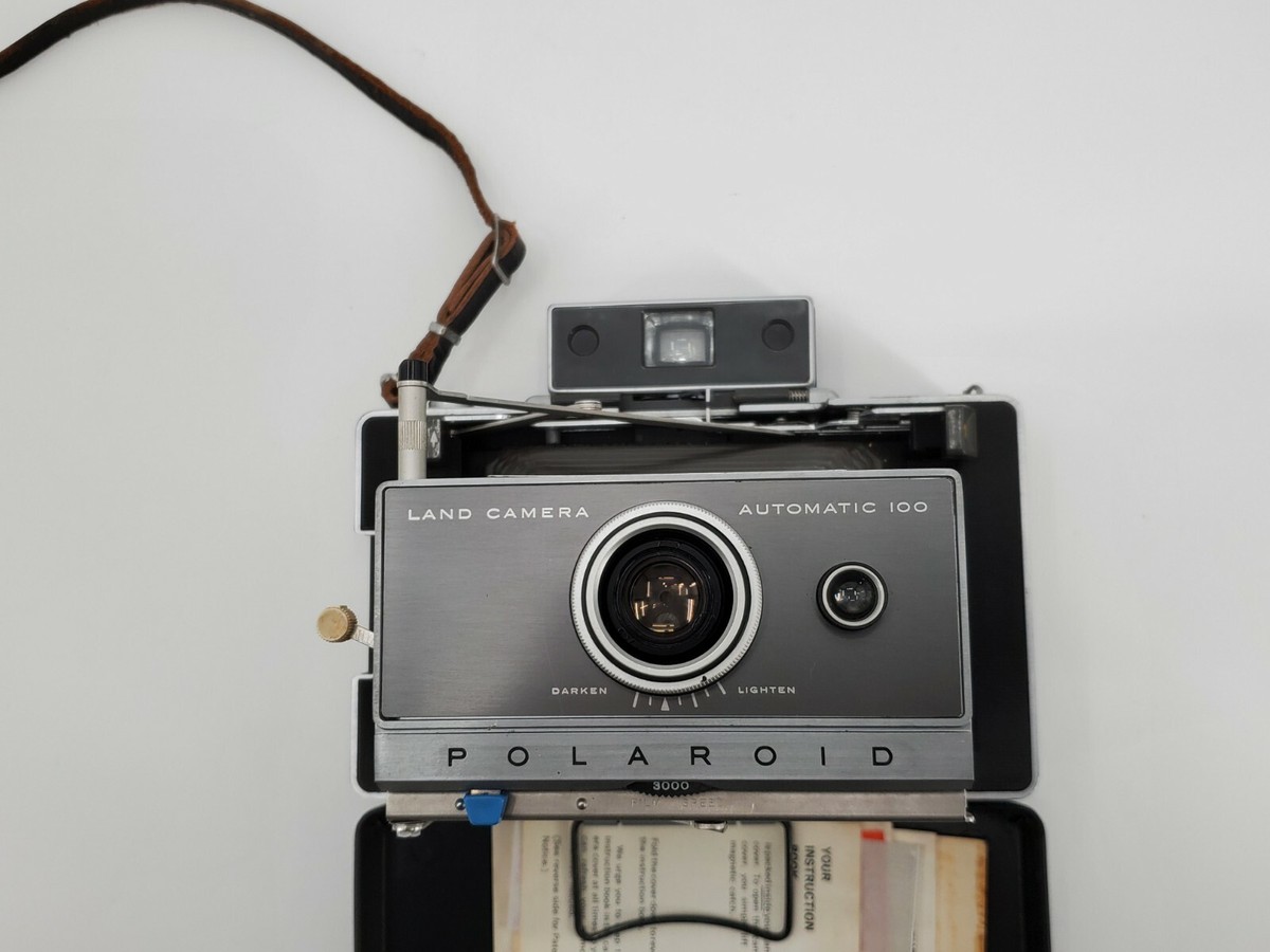 Vintage Polaroid Land Camera Automatic 100 (Untested Unit