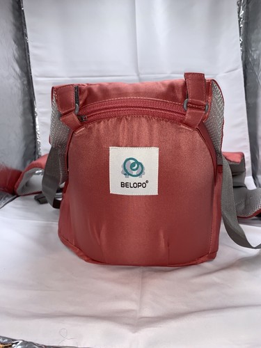Ergonomische Babytrage Rucksack Hüftsitz Atmungsaktiv Verstellbar Wickelschlinge Reiter - Bild 11 von 16