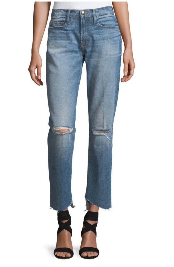 Frame Womens Le high Straight Reverse Cascade Hem Jeans Size 29 NEW 0865 Frame Womens Le high Straight Reverse Cascade Hem Jeans Size 29 NEW 0865