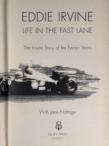 Eddie Irvine Signed Book Inside Story of the Ferrari Years First Edition 1999 - Picture 6 of 6