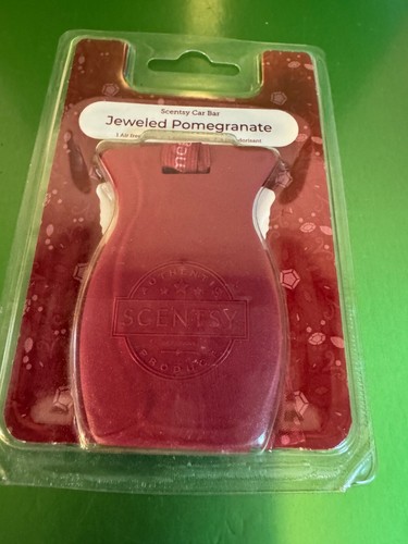 Scentsy Car Bar Jeweled Pomegranate Car Air Freshener NEW