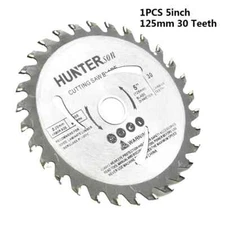 30 Teeth 20mm 125mm 5inch Circular Saw Blade Wood Cutting Disc For Woodworking