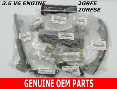 TOYOTA LEXUS V6 3.5 2GRFE & 2GRFSE FACTORY TIMING CHAIN & WATER PUMP KIT
