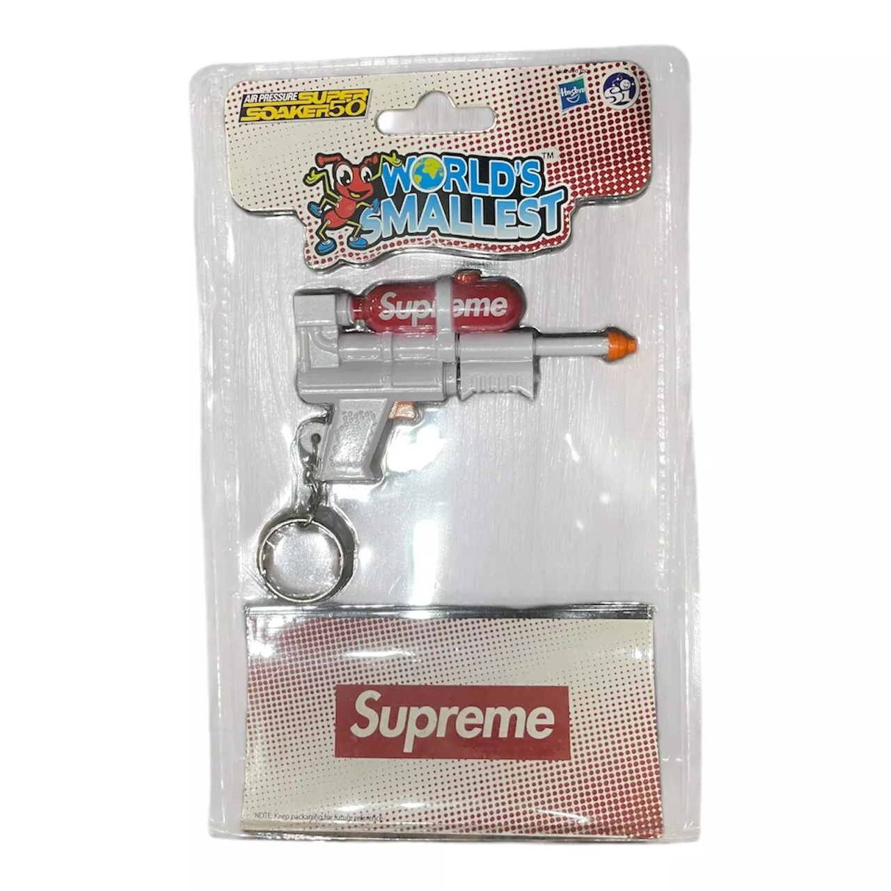 Porte clés Supreme Super Soaker 50 Water Blaster NEUF 100% AUTHENTIQUE